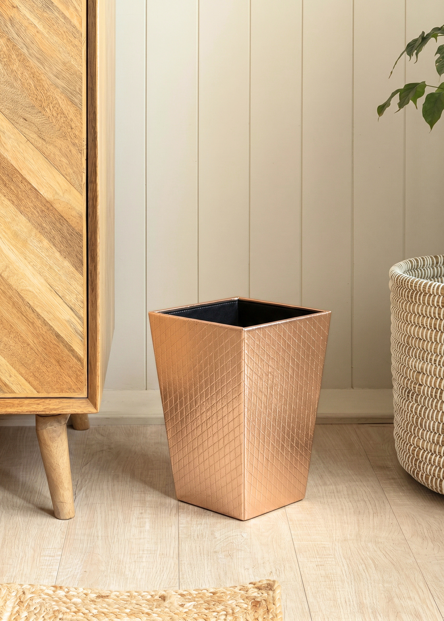 Dustbin Rose Gold