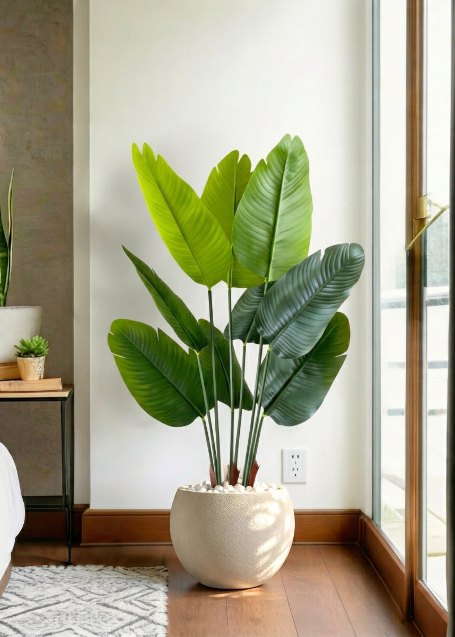 Artificial Lush Travellers Palm - 4 Feet