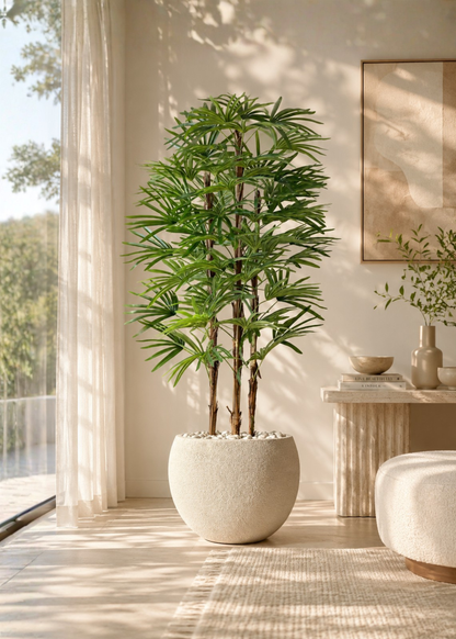Artificial Rhapis Palm Tree - 6 Feet