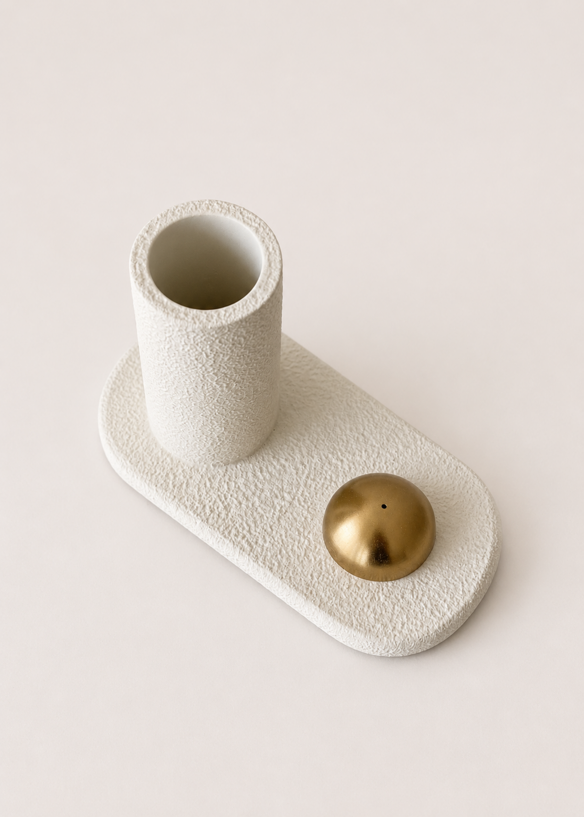 Sable Incense Holder - Ivory