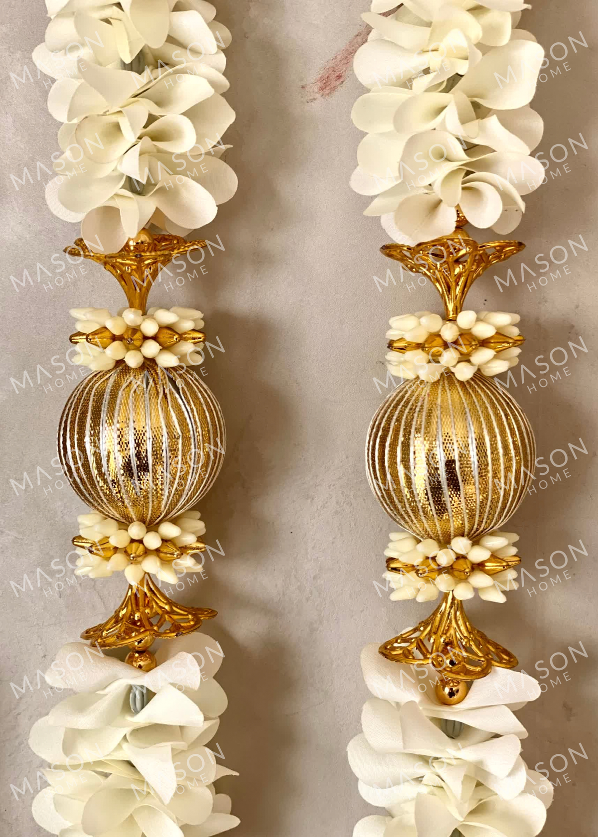 Festive Rajsi Ladi White - Set of 10