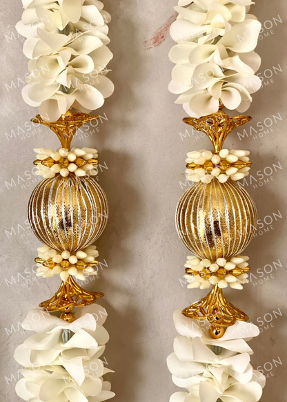 Festive Rajsi Ladi White - Set of 10