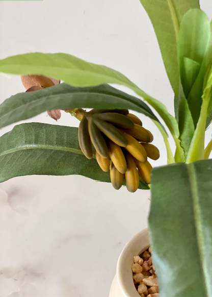 Artificial Tropical Banana Bonsai Plant