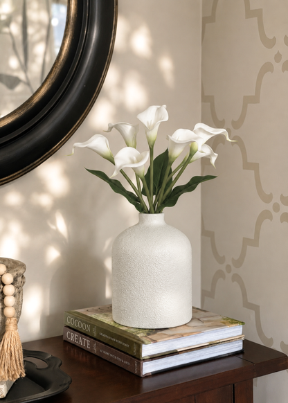 Nori Bloom Vase - Ivory