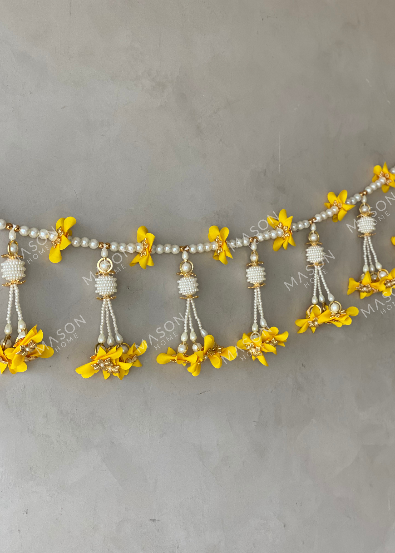 Festive Golden Petal Toran