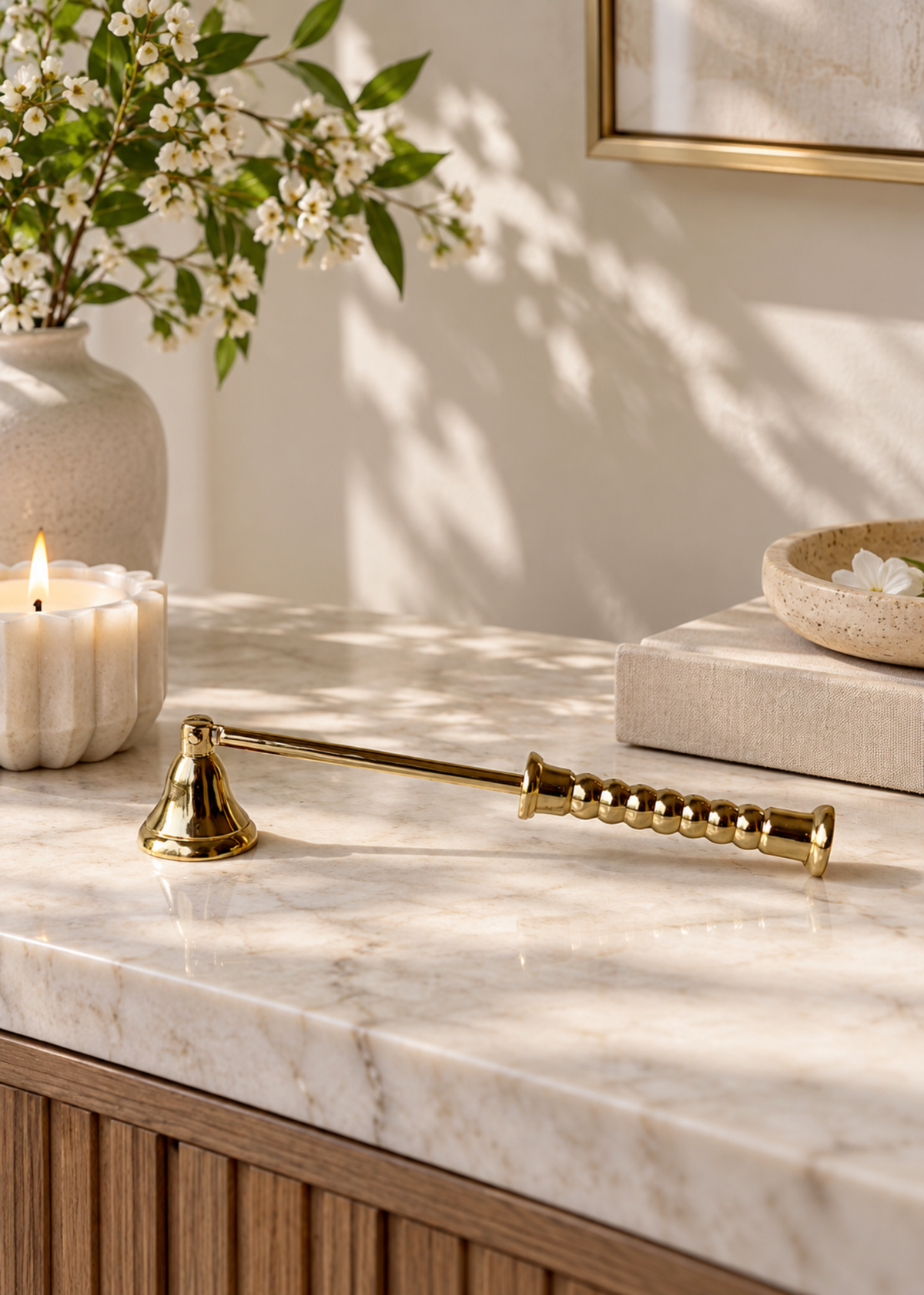 Myra Candle Snuffer - Gold