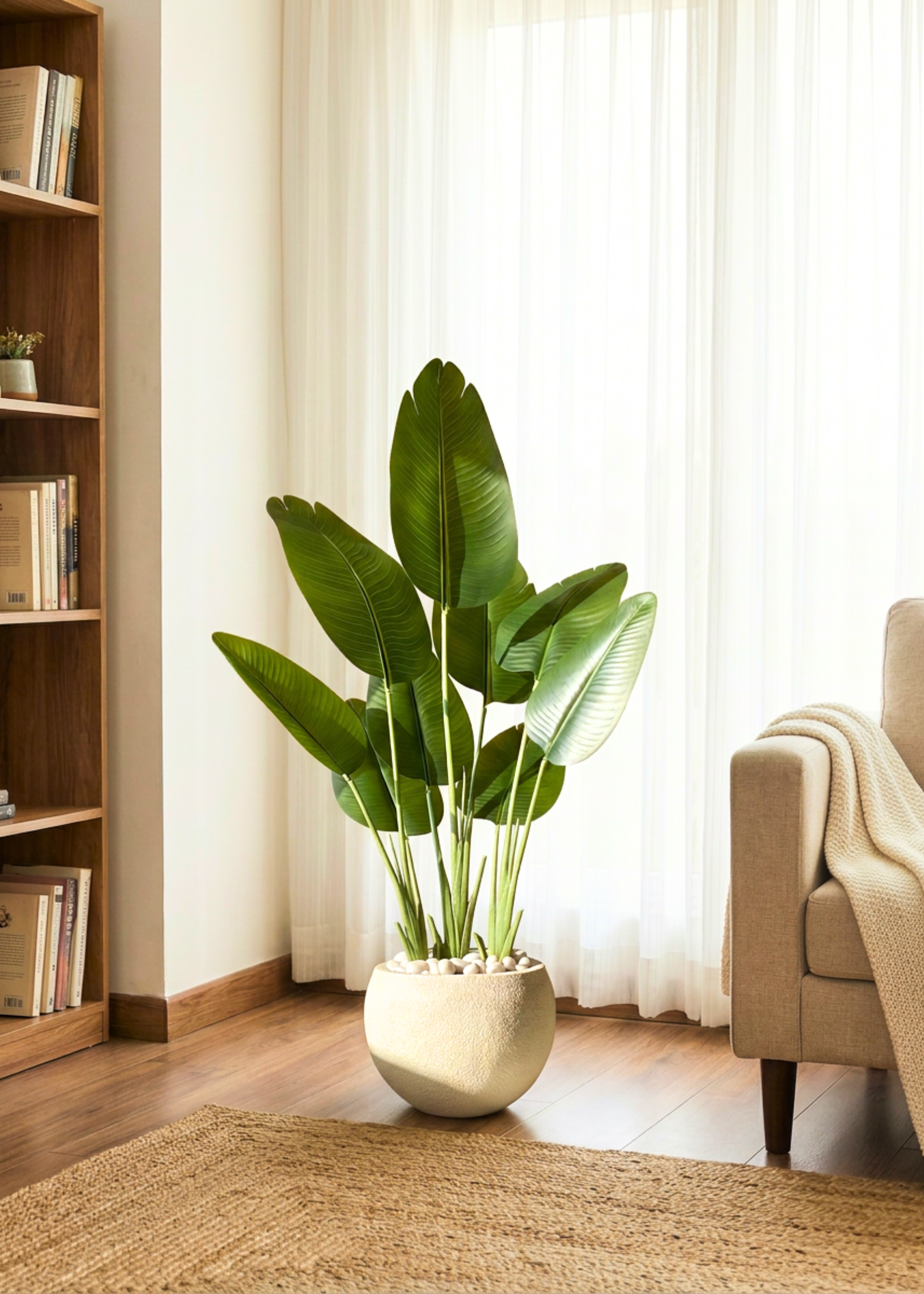 Artificial Cavendish Traveller Plant - 4 Feet