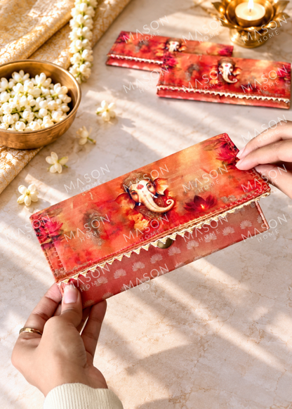 Festive Shubhika Envelope - Set of 5