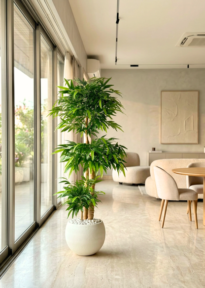 Artificial Timber Bamboo Plant - 6 Feet