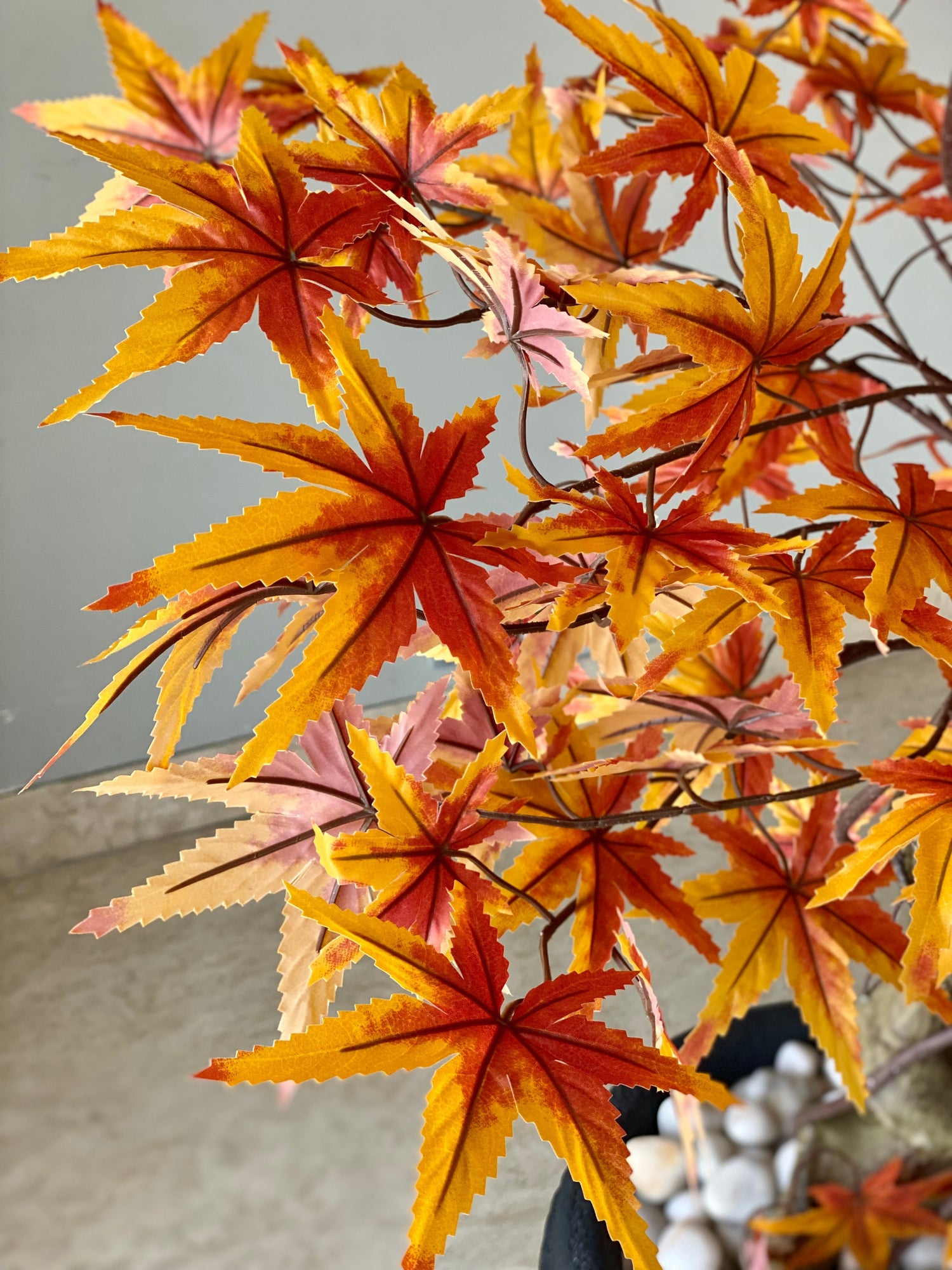 Artificial Amber Maple Plant - 6 Feet