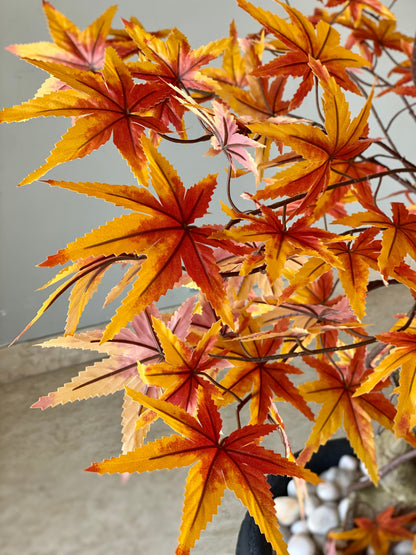 Artificial Amber Maple Plant - 6 Feet