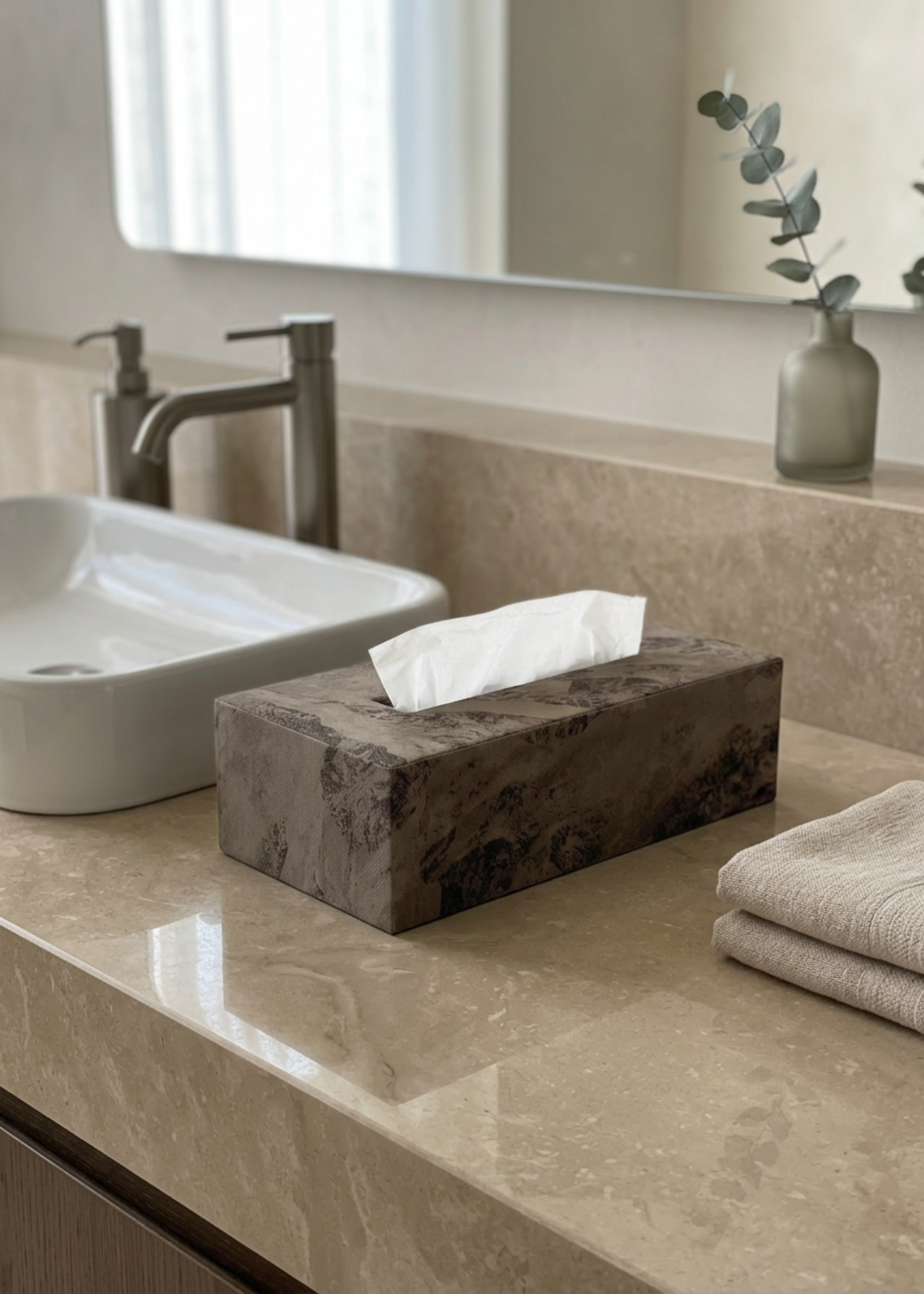 Indo Mocha Tissue Box