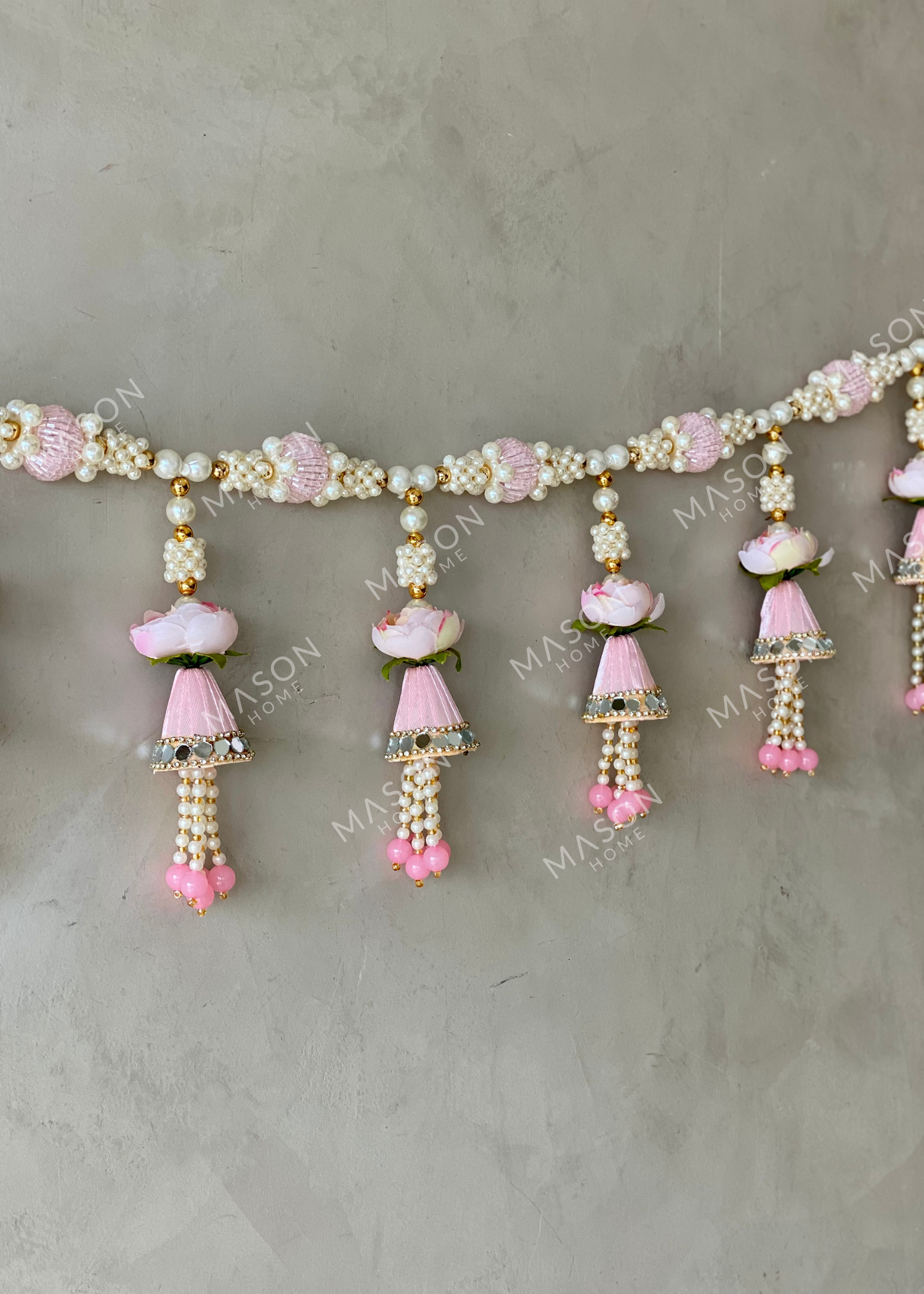 Festive Blush Bloom Toran