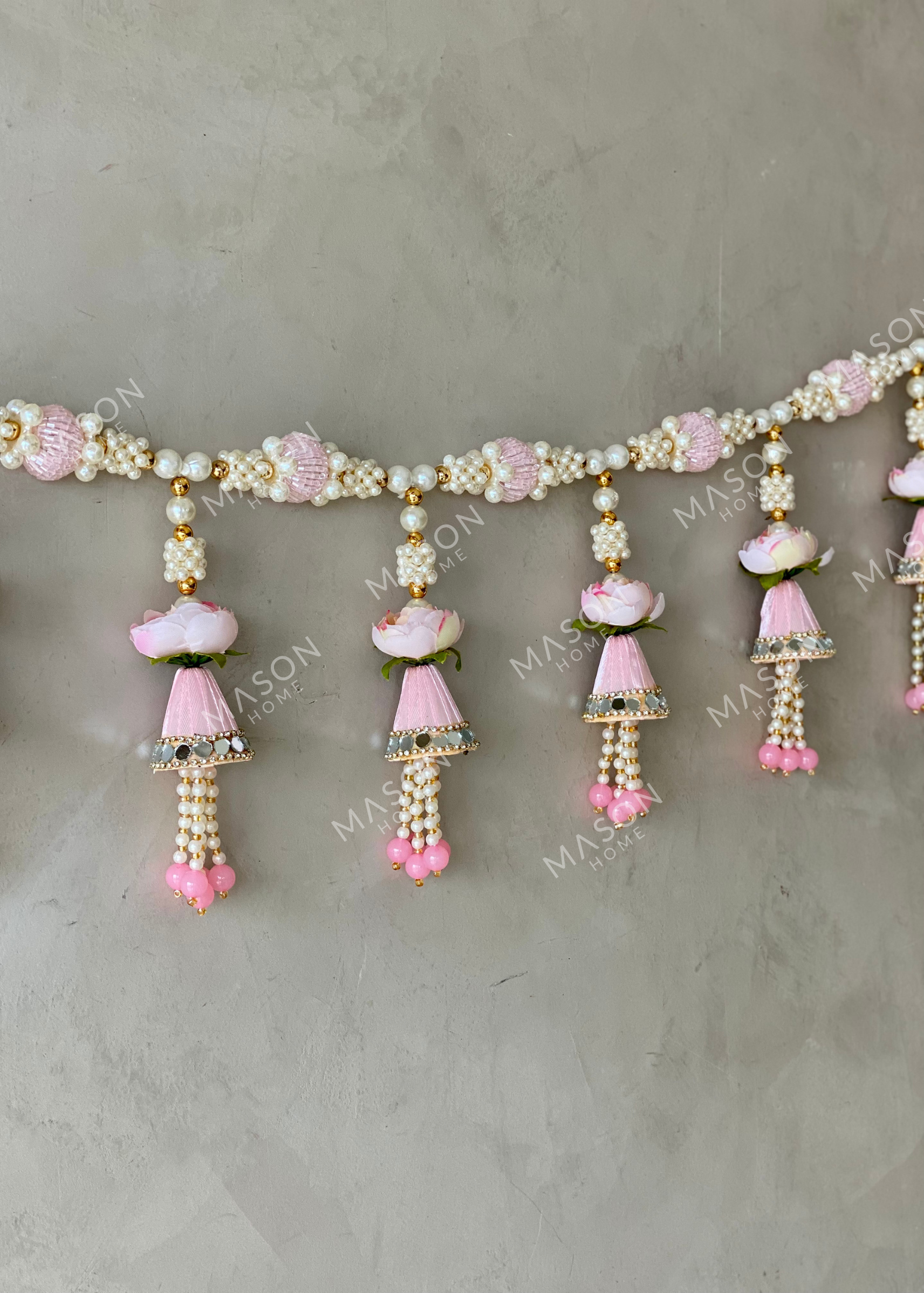 Festive Blush Bloom Toran