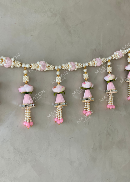 Festive Blush Bloom Toran