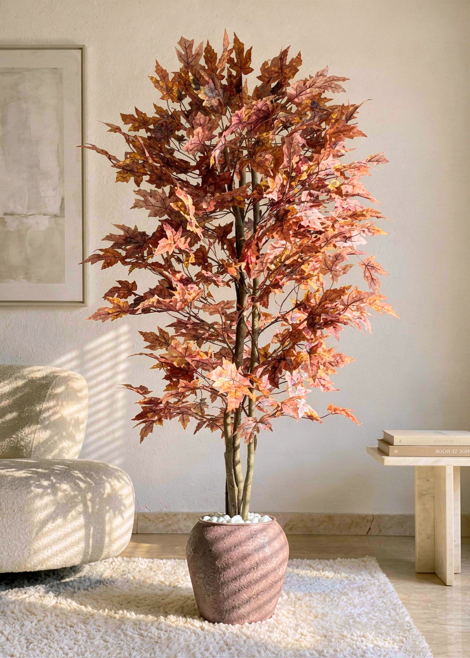Artificial Canadian Maple Plant - 6.5 Feet