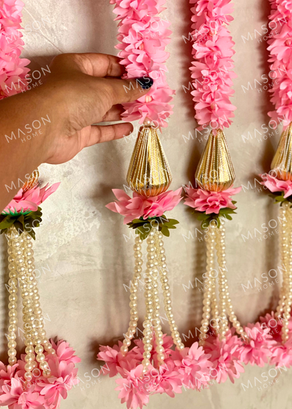 Festive Blush Royale Ladi Pink - Set of 10