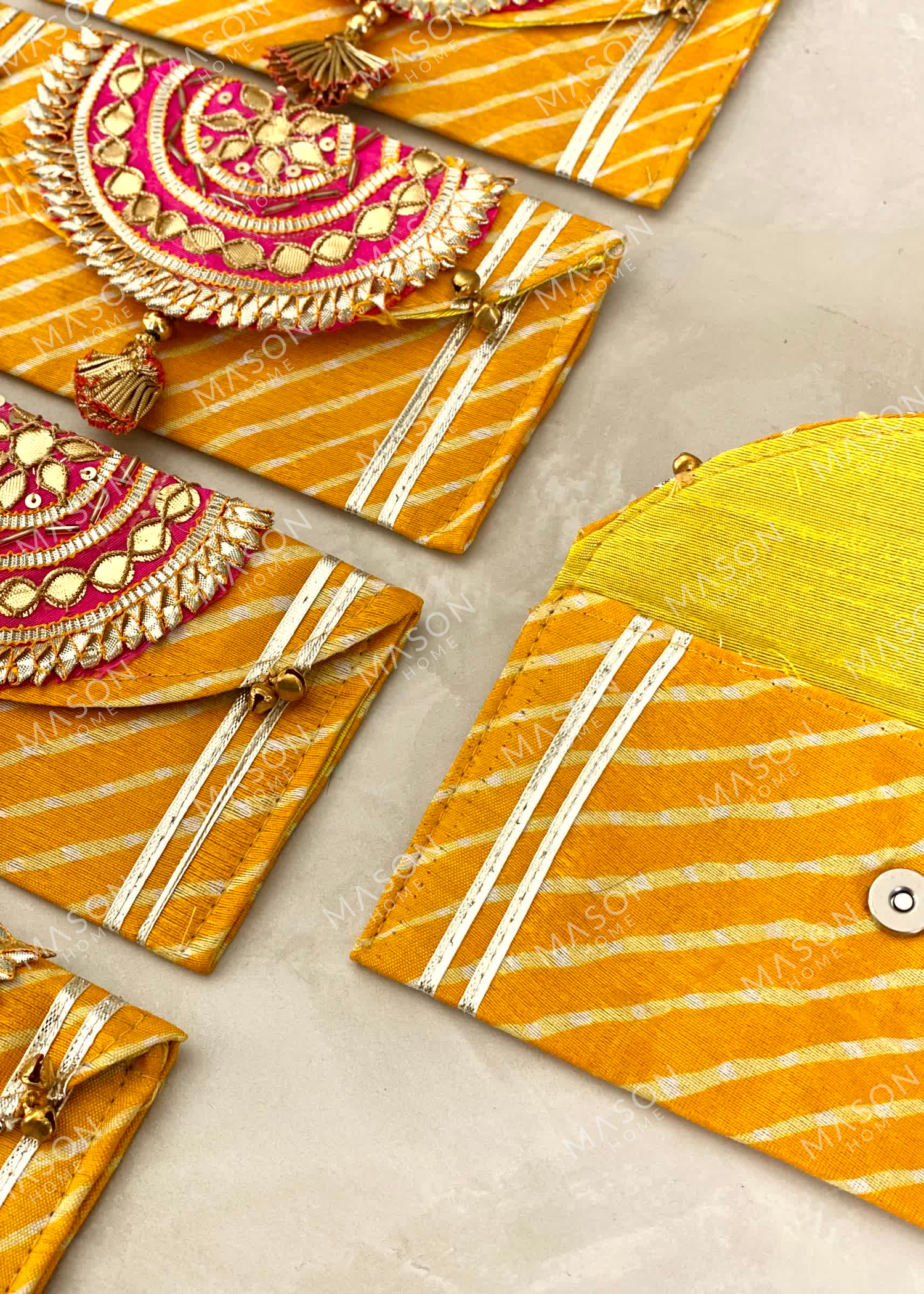 Festive Zari Envelope YP - Set of 5