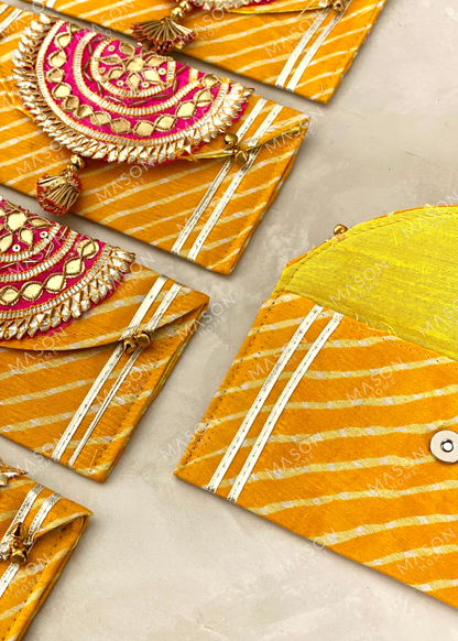 Festive Zari Envelope YP - Set of 5