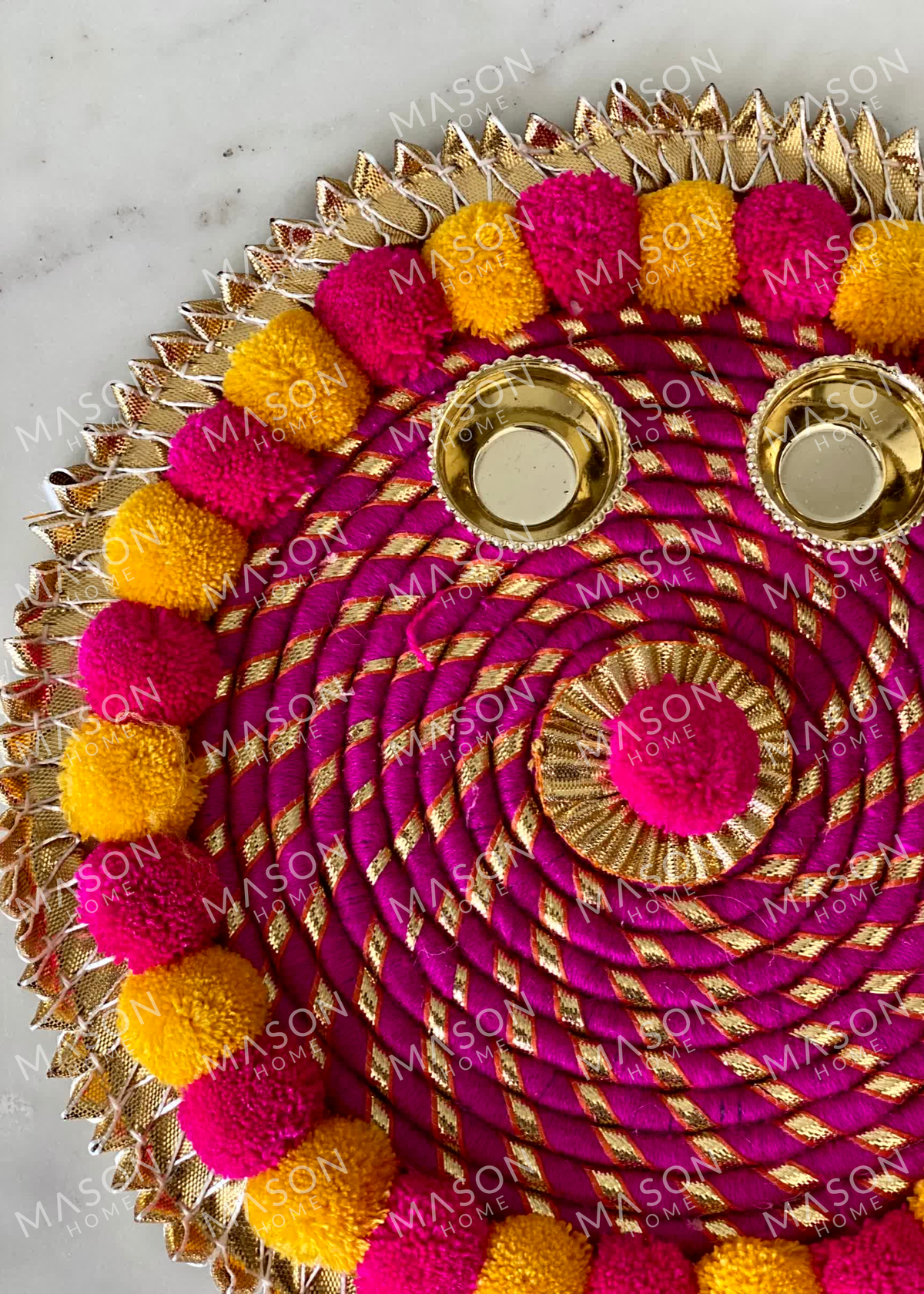 Utsav Bloom Pooja Thali