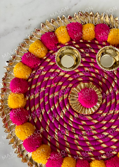 Utsav Bloom Pooja Thali