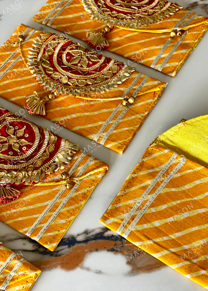Festive Zari Envelope YR - Set of 5