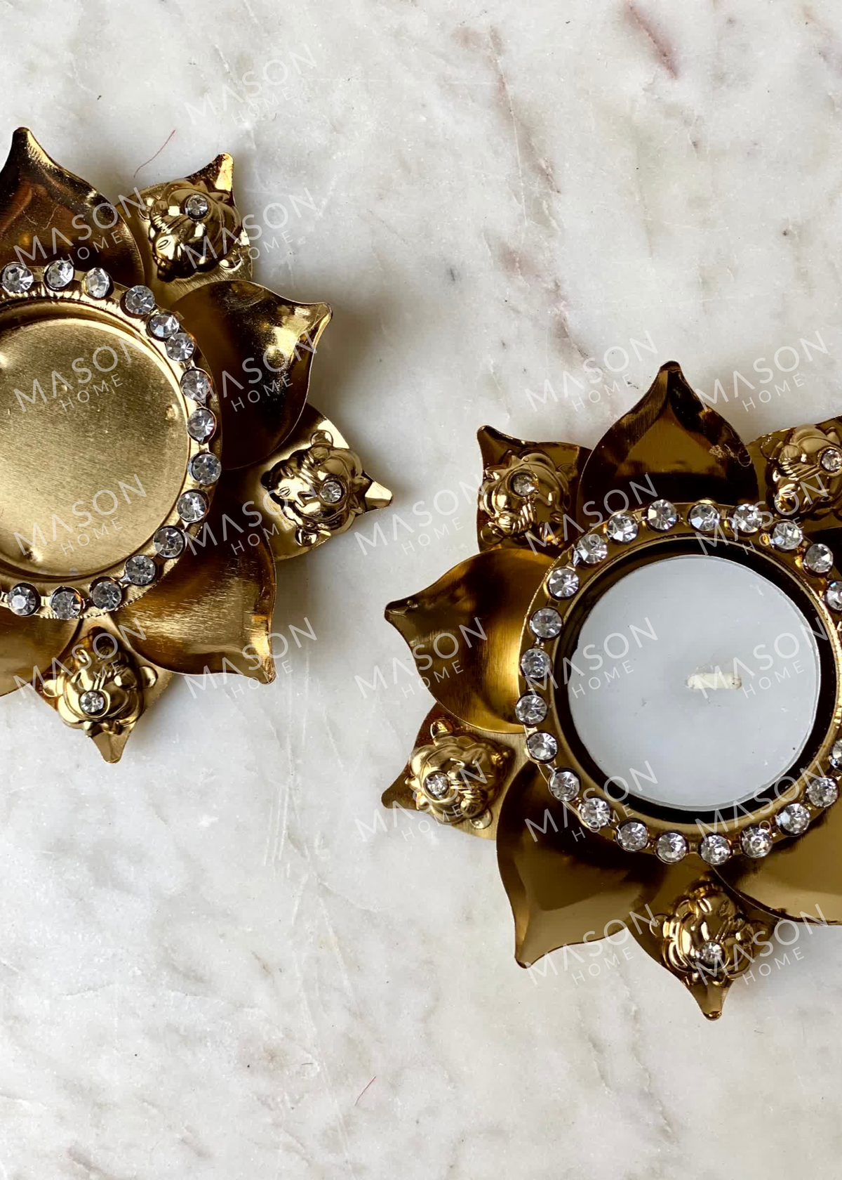 Festive Swarna Diya – Set of 2
