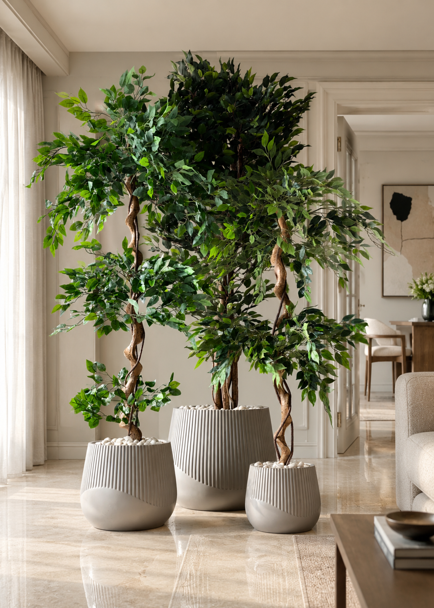 Cassan Planters - Light Grey