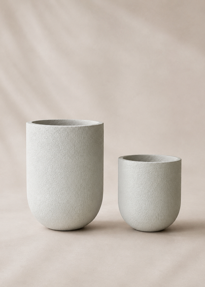 Lassa Planters - Chalk White