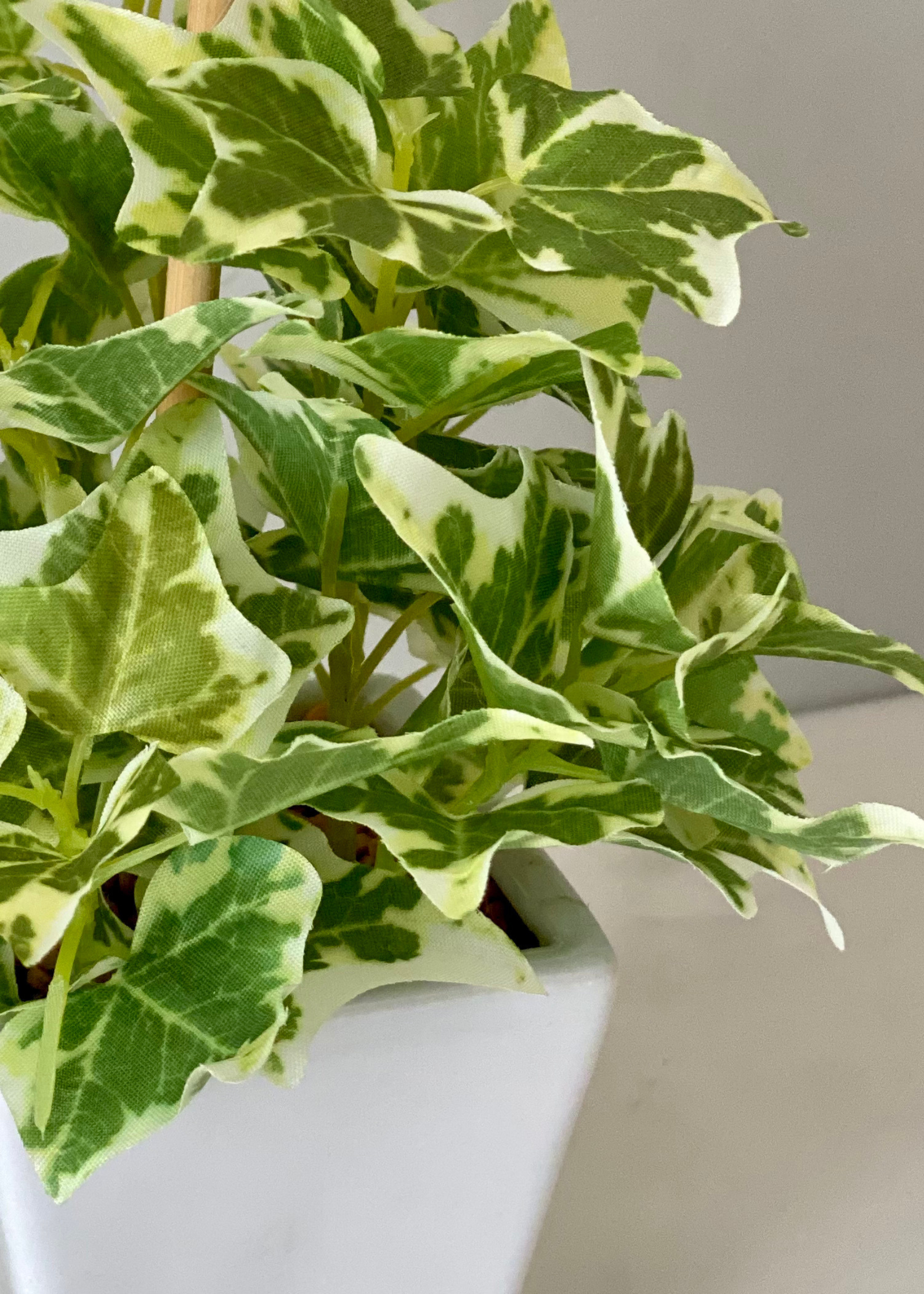 Artificial Variegated Ivy Plant