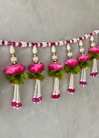 Festive Pink Utsav Toran