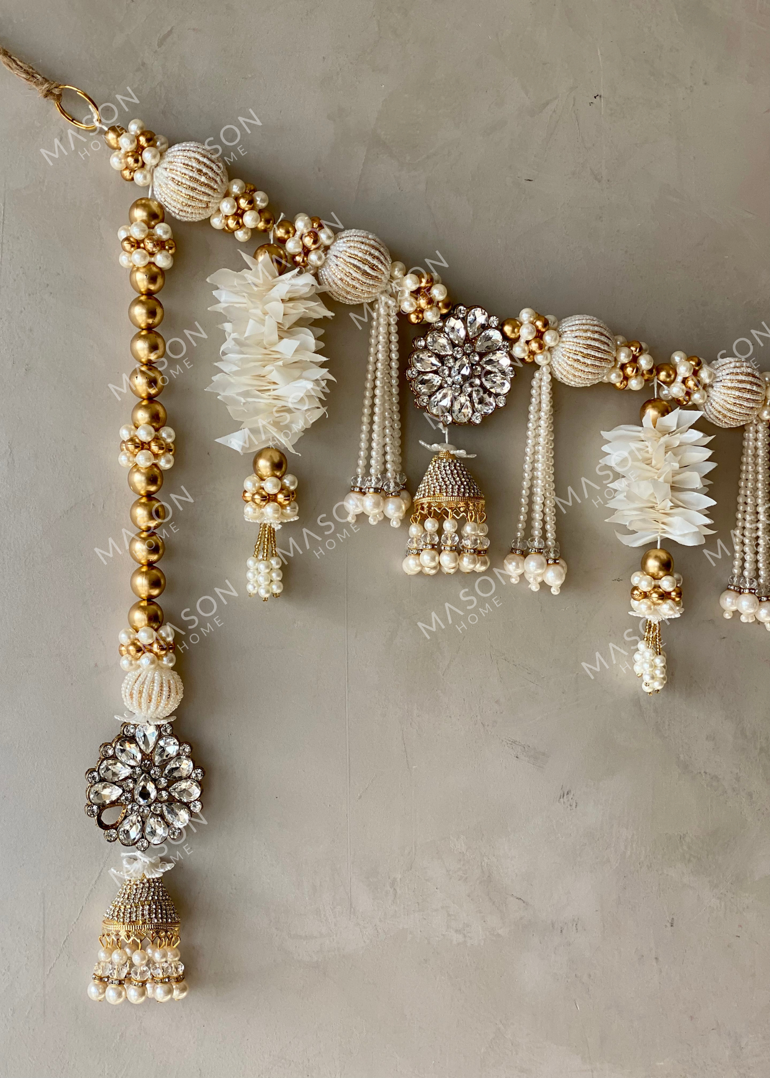 Festive Kundan Moti Toran