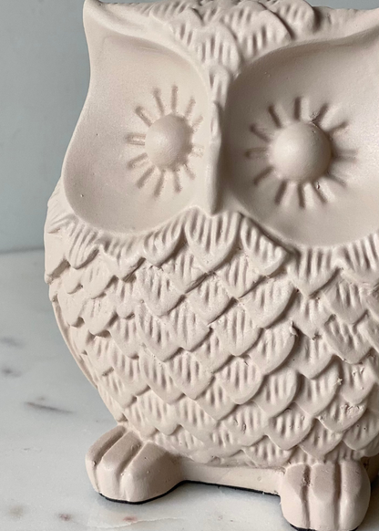 Beige Owl Artefact - Small
