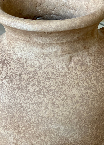 Limewash Terracotta Vase