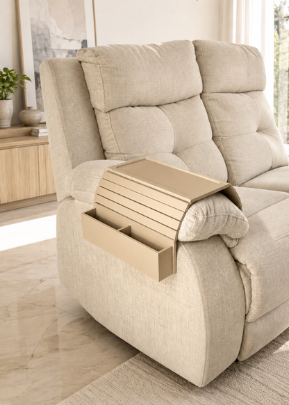 Multipurpose Sofa Armrest - Beige