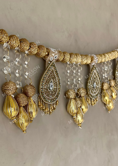 Festive Gold Kundan Toran