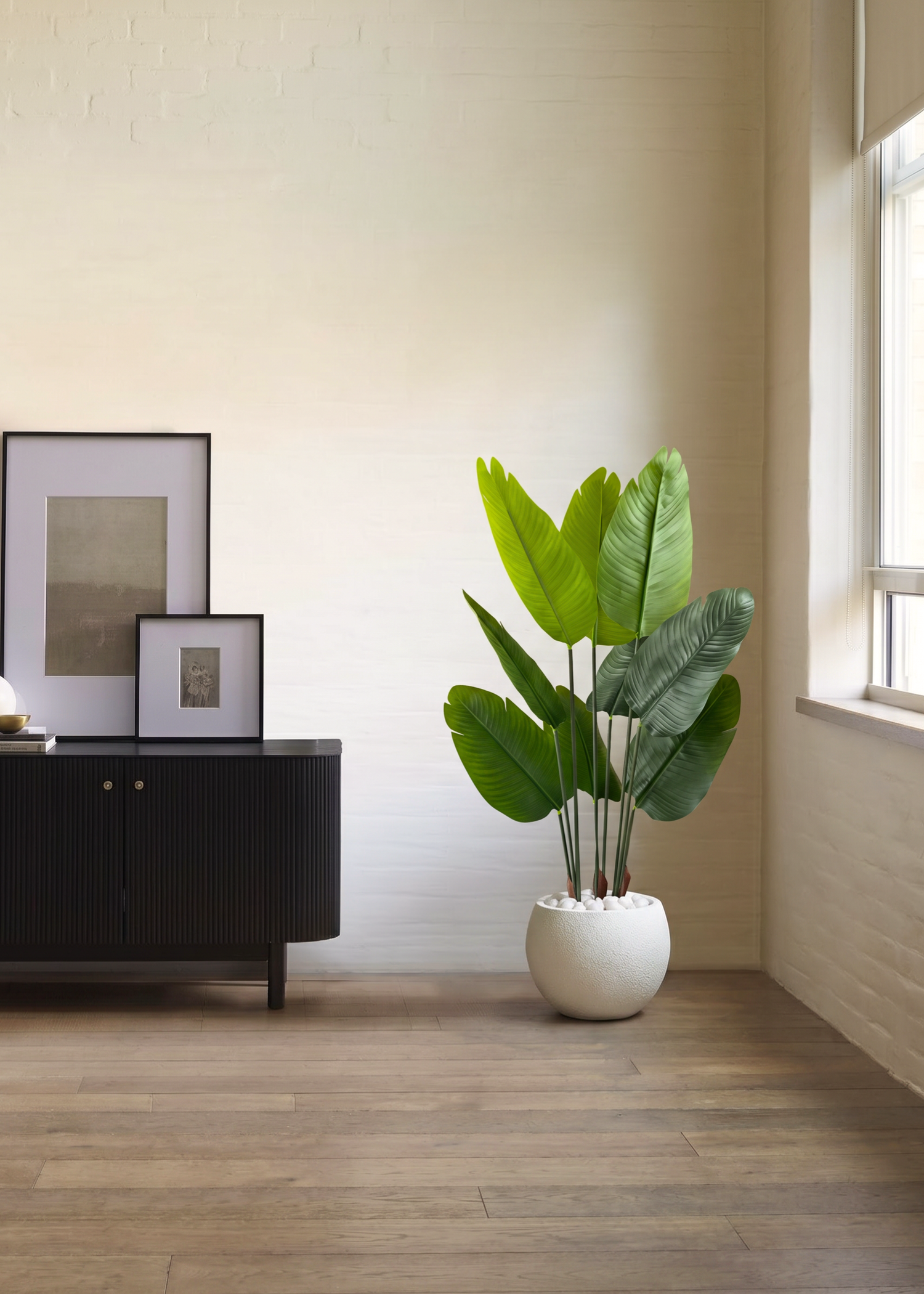 Artificial Lush Travellers Palm - 4 Feet
