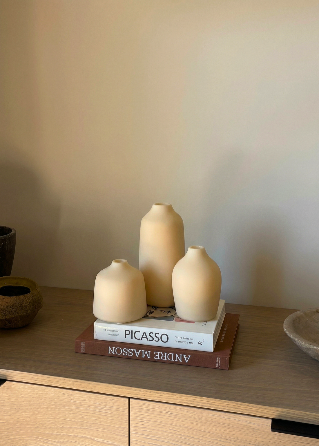 Elma Glass Vase - (Set of 3)