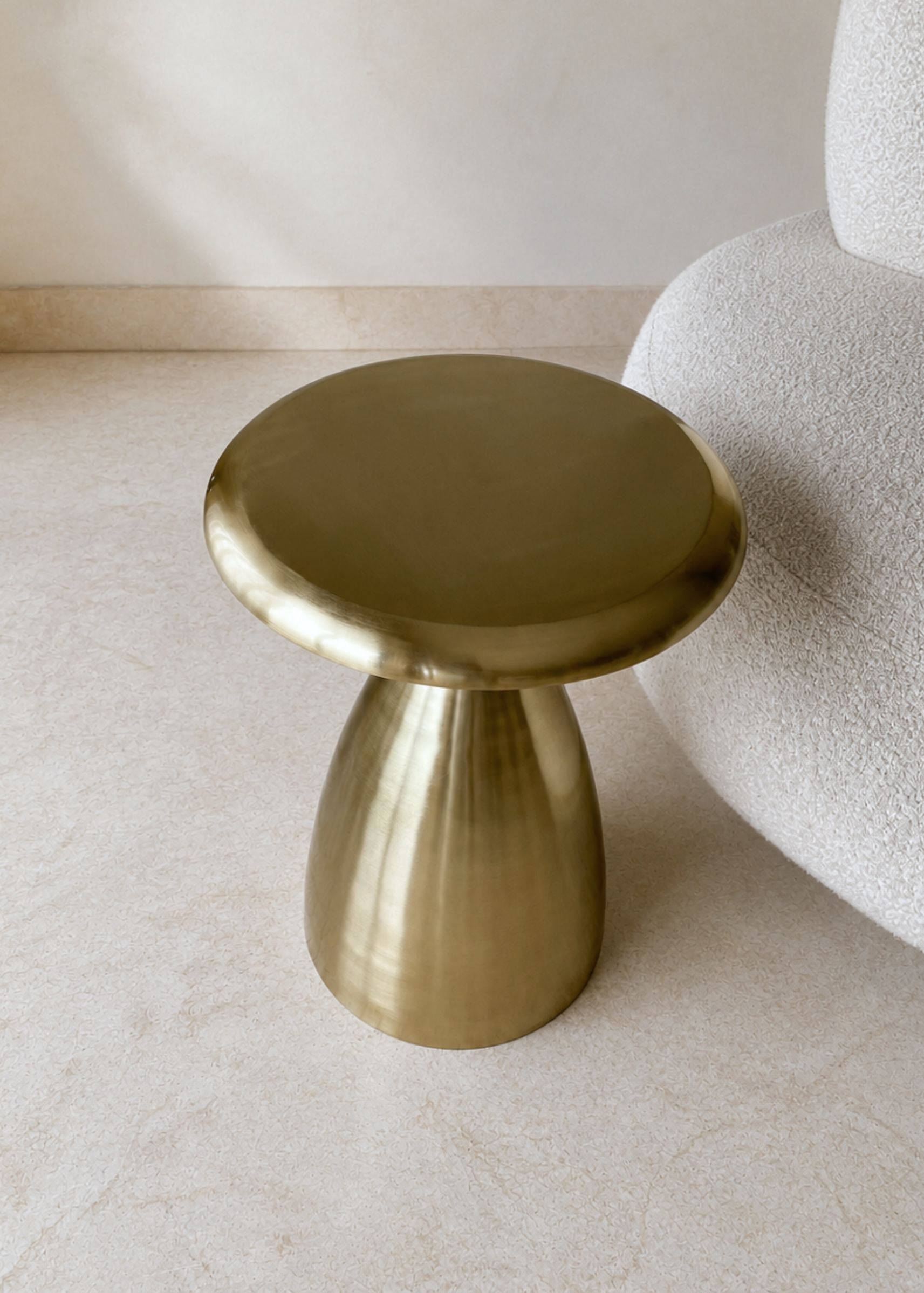 Monet Gold Side Table