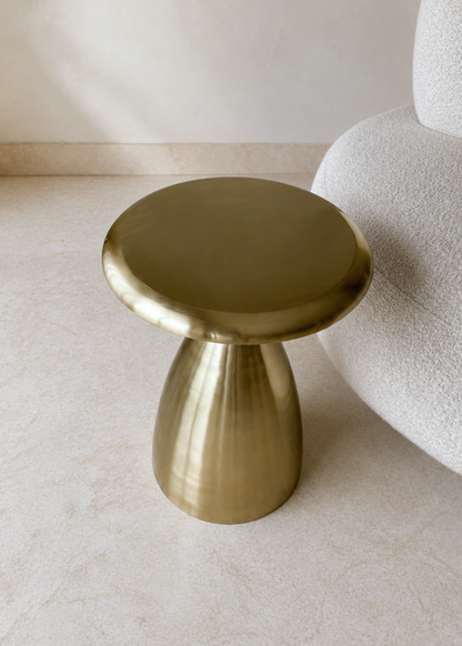 Monet Gold Side Table