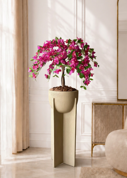 Artificial Pink Bougainvillea Plant - 3.5 Feet