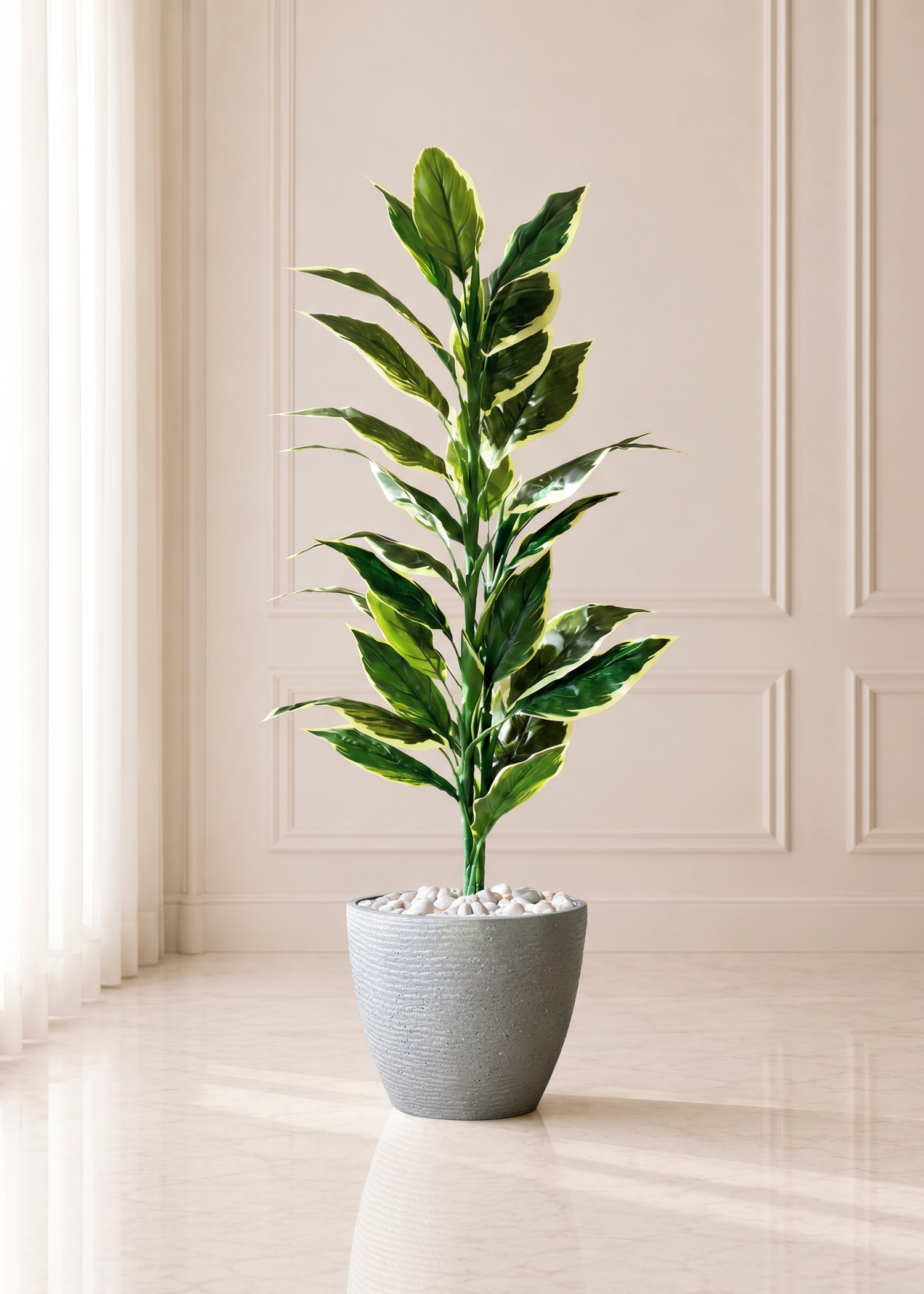 Taper Planters - Light Grey