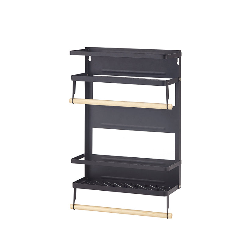 Double Shelf Magnetic Storage - Black