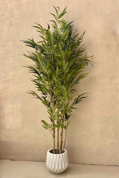 Artificial Bamboo Plant - 6.5 Feet (With Base Pot)