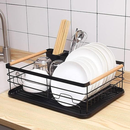 Dish Rack Single Layer - Black