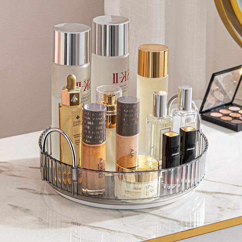 Rotating Makeup Organiser - Grey