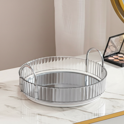 Rotating Makeup Organiser - Grey