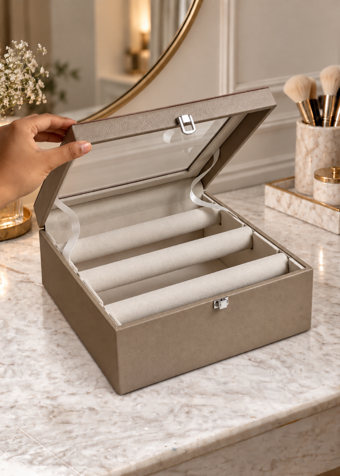 Nidus 3-Rod Bangle Storage Box