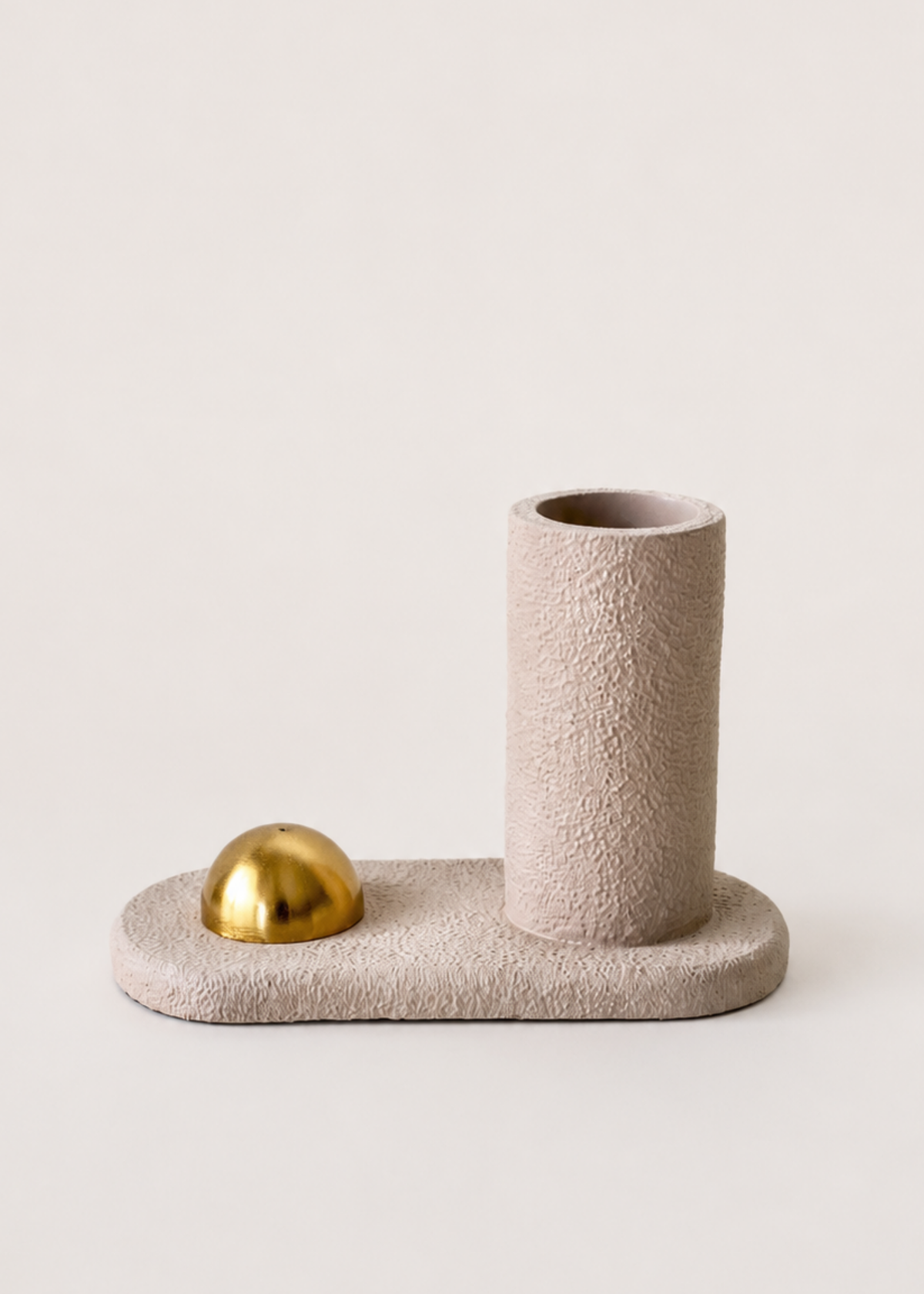 Sable Incense Holder - Beige