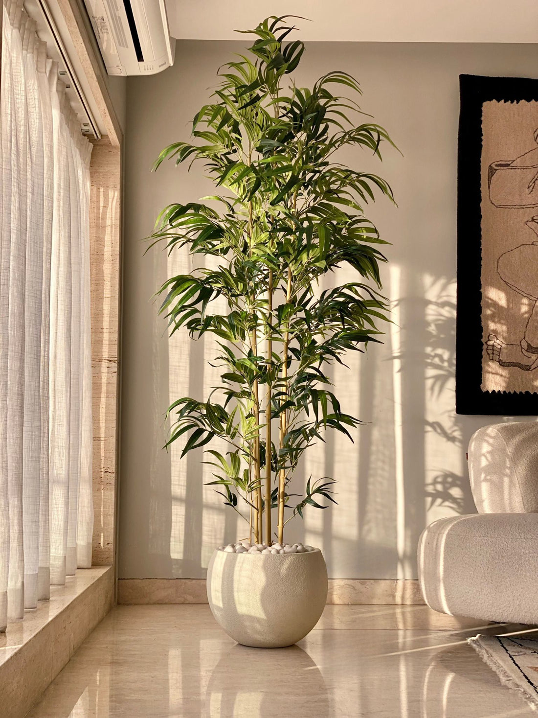 Artificial Bamboo Plant - 6.5 Feet